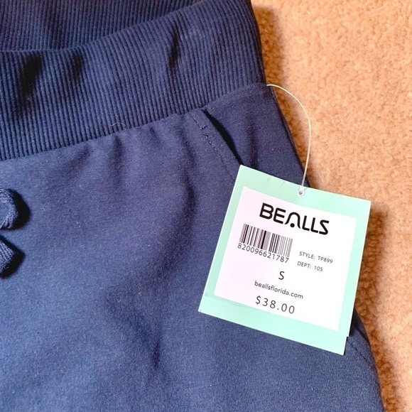 ⭐️NWT,Coral Bay,Energy, Navy Blue, Easy Wear & Care Straight leg Sweatpants - Picture 3 of 7